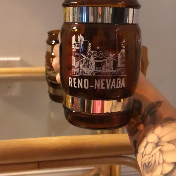 Vintage Glass souvenir mugs - Picture 5 of 8